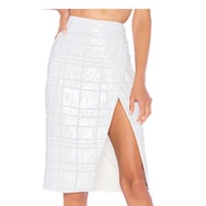 X BY NBD LEVI SKIRT NWT REVOLVE